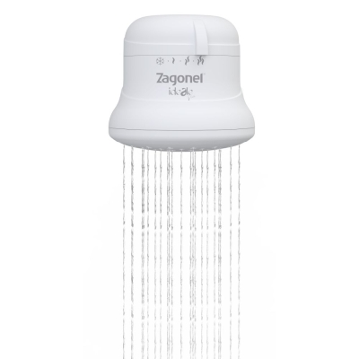 Chuveiro Elétrico Branco Ideale Plus 4T 5500W 127V