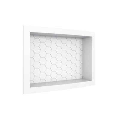 Nicho Embutir em Plástico Injetado Max 460mm Branco Cozimax