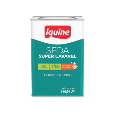 Tinta Base C Seda Super Lavável Base P 16L Branco Iquine