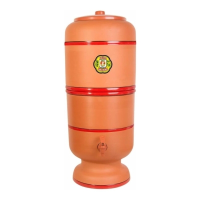 Filtro Água Barro Purificador Tradicional São João 2Velas 4L